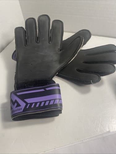 Bracemaster Soccer Goalie Gloves Sz 7 Latex Finger Support Sports - Thumbnail 2