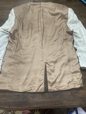 Lauren Ralph Lauren Wool BlendHerringbone Tweed Jacket Sport Coat Mens Lg 42R - Thumbnail 10