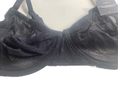 Tommy Hilfiger Black Lace Underwire Bra NWT - Thumbnail 2