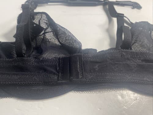 Tommy Hilfiger Black Lace Underwire Bra NWT - Thumbnail 4