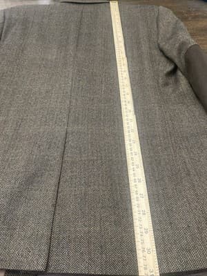 Lauren Ralph Lauren Wool BlendHerringbone Tweed Jacket Sport Coat Mens Lg 42R - Thumbnail 8
