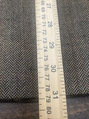 Lauren Ralph Lauren Wool BlendHerringbone Tweed Jacket Sport Coat Mens Lg 42R - Thumbnail 9