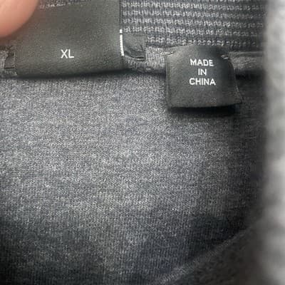 Hugo Boss Pure Cotton Gray Quarter Zip Sweater Classic Preppy Academia - Thumbnail 6