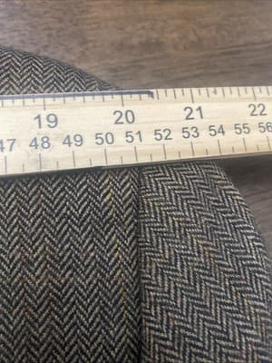 Lauren Ralph Lauren Wool BlendHerringbone Tweed Jacket Sport Coat Mens Lg 42R - Thumbnail 7