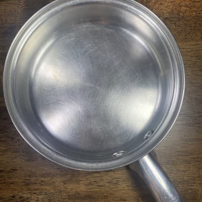 Stainless Steel Skillet 8.5 In Made In India - Thumbnail 2