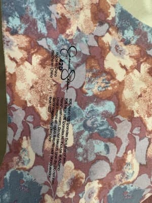 New 42D Full Figure Comfort Strap Pink Floral Bra Sexy Siren - Thumbnail 4