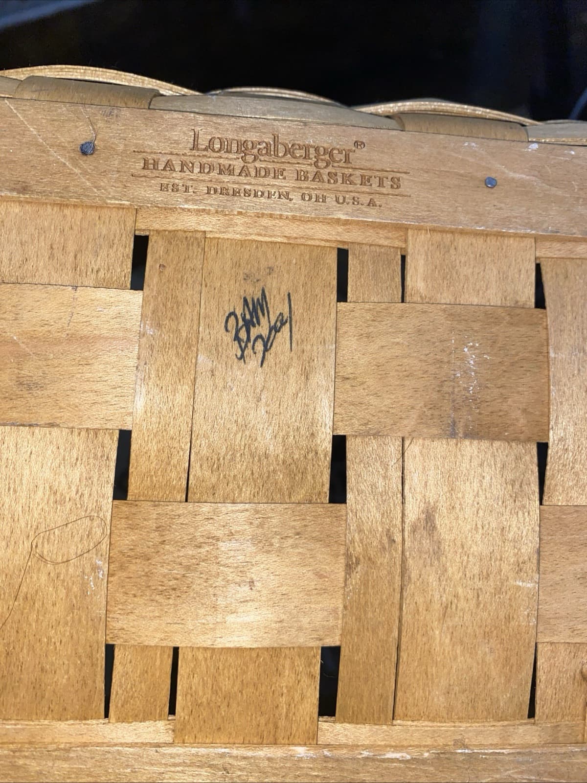 Longaberger Signed 15x 20x8 - Thumbnail 7