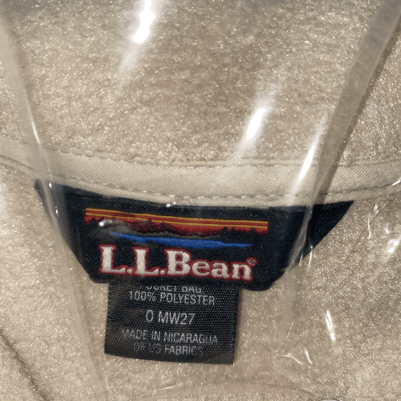 LL Bean Womens Mountain Classic Fleece Vest Size XL Beige - Thumbnail 19