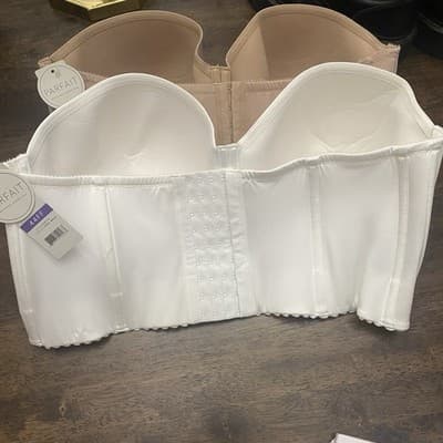 Parfait Long Line Strapless Bras UK 44FF US 44H Bridal Bra Full Bust Lot Of 2 - Thumbnail 10