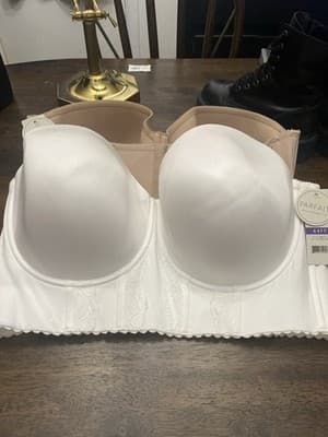 Parfait Long Line Strapless Bras UK 44FF US 44H Bridal Bra Full Bust Lot Of 2 - Thumbnail 8