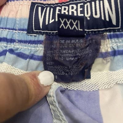 Vilebrequin Swim Trunks Mens 3XL Lining Has Been Removed Tropical W38-40 - Thumbnail 5