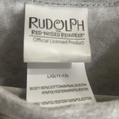 Santa From Movie Rudolph Light Up Christmas Lights Sweatshirt - Thumbnail 6