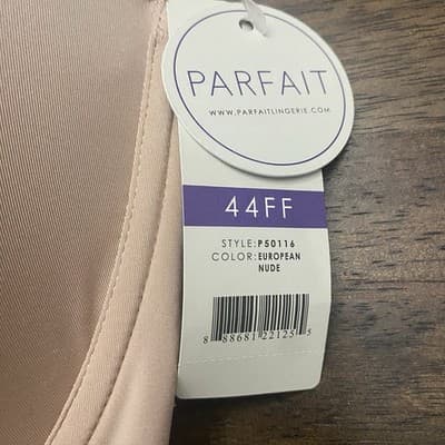 Parfait Long Line Strapless Bras UK 44FF US 44H Bridal Bra Full Bust Lot Of 2 - Thumbnail 5