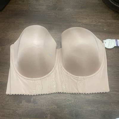 Parfait Long Line Strapless Bras UK 44FF US 44H Bridal Bra Full Bust Lot Of 2 - Thumbnail 11
