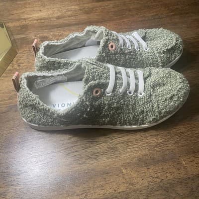 Vionic Beach Pismo Boucle Comfort Sneakers Orthotic Slip On Arch Support - Thumbnail 4
