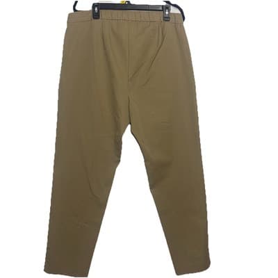 JJill Precision Stretch Pants Womens 18 Tan Side Zip Career Officecore - Thumbnail 4