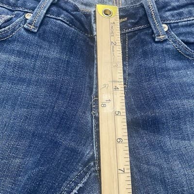 Miss Me Mid Rise Flare Stretch Jeans Sz 27x29 Pre-Owned - Thumbnail 8