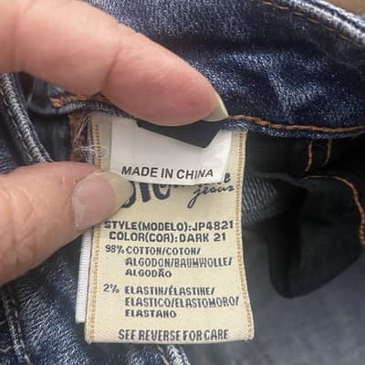 Miss Me Mid Rise Flare Stretch Jeans Sz 27x29 Pre-Owned - Thumbnail 11