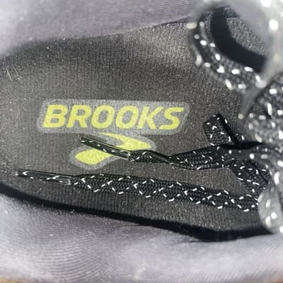 Brooks Ghost 15 Shoes Womens Size 7.5 Black Gray Running Sneakers DNA Cushion - Thumbnail 7