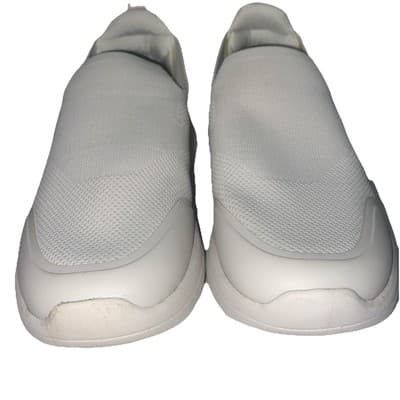 Fit Ville Women’s White Comfort Slip On Brisk Walk Shoes Nurses Techs - Thumbnail 3