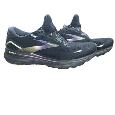 Brooks Ghost 15 Shoes Womens Size 7.5 Black Gray Running Sneakers DNA Cushion - Thumbnail 3