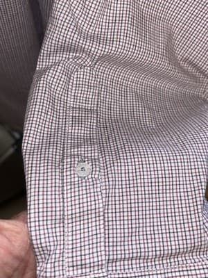 Men’s Cinch Plaid Long Sleeve Button Up Size XL EUC - Thumbnail 5