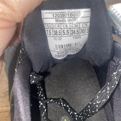 Brooks Ghost 15 Shoes Womens Size 7.5 Black Gray Running Sneakers DNA Cushion - Thumbnail 4
