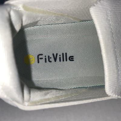 Fit Ville Women’s White Comfort Slip On Brisk Walk Shoes Nurses Techs - Thumbnail 8