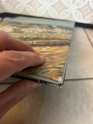 Van Gogh by Palma Bucarelli FRAMEABLE ART reproductions CLOTH COVER Vintage - Thumbnail 7