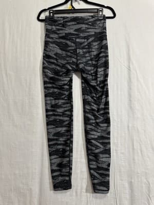 The North Face Women's Small Yoga Waist Leggings Athletic Black, Gray, White