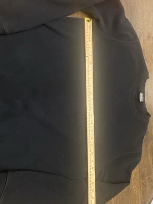 Eddie Bauer Sweater Men Medium Black Sweatshirt Crewneck Pullover Hiking - Thumbnail 5