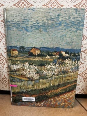 Van Gogh by Palma Bucarelli FRAMEABLE ART reproductions CLOTH COVER Vintage - Thumbnail 2