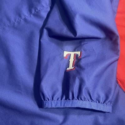 Majestic TexasRangers Authentic Collection Dugout Batting PracticeJacket 2XL MLB - Thumbnail 8