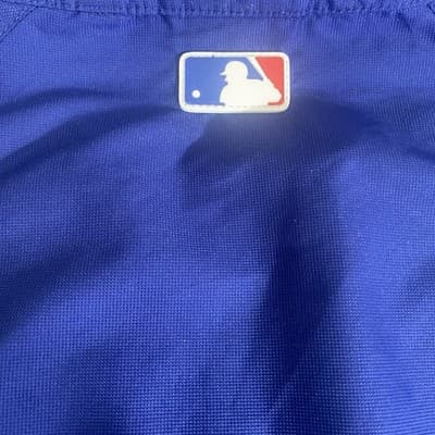 Majestic TexasRangers Authentic Collection Dugout Batting PracticeJacket 2XL MLB - Thumbnail 4