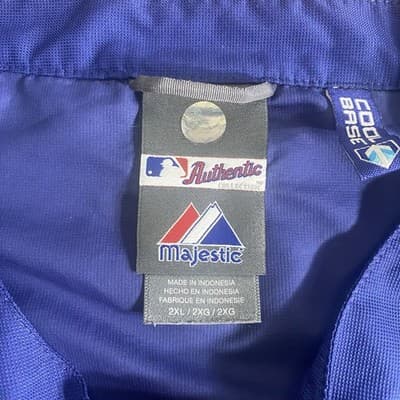 Majestic TexasRangers Authentic Collection Dugout Batting PracticeJacket 2XL MLB - Thumbnail 11