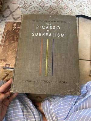 History of Modern Painting Picasso to Surrealism Albert Skira Art Book HC 1950 - Thumbnail 7