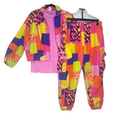 Barbie Sportie 3 Piece Costume Workout Set Spirit Halloween Sz XL - Thumbnail 2
