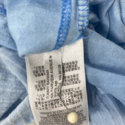 Tommy Bahama T-Shirt Mens XL V-Neck SS Cotton Stretch Classic Ribbed Wash - Thumbnail 8