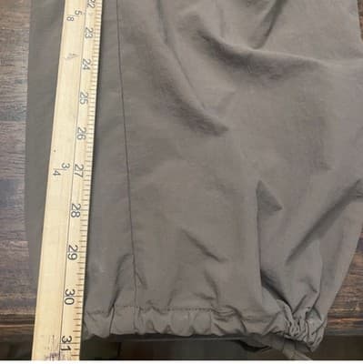 Fashion Nova Brown Taupe Cargo Parachute Pants Women's XS NWT Y2K Streetwear - Thumbnail 5