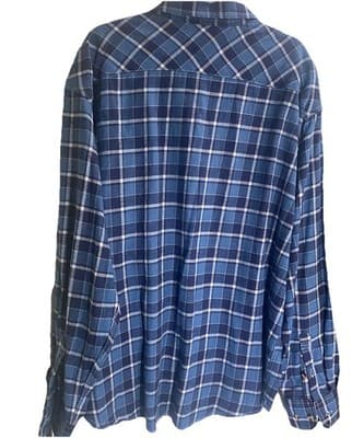 Ranch Tough Mens Flannel Button Down Sz 2XL - Thumbnail 4