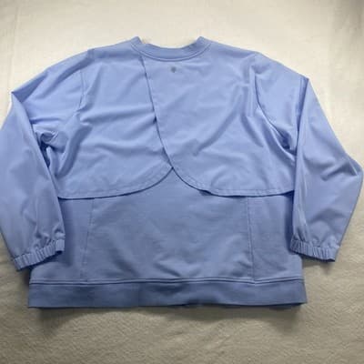 Tek Gear Dry Tek Jacket Blue Ladies 2XL Active Wear Casual Leisurewear - Thumbnail 7