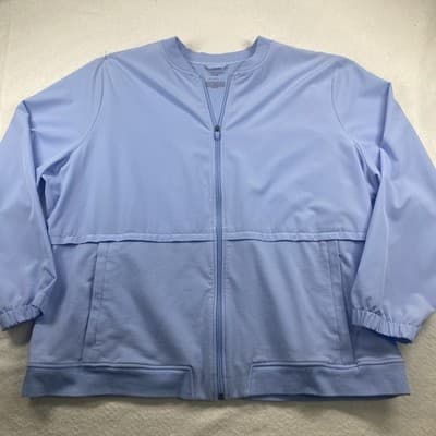Tek Gear Dry Tek Jacket Blue Ladies 2XL Active Wear Casual Leisurewear