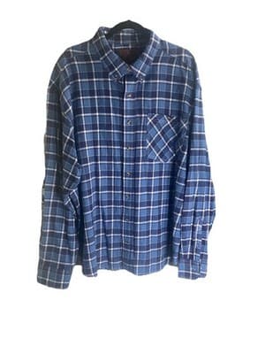 Ranch Tough Mens Flannel Button Down Sz 2XL