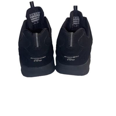 SKECHERS Dual-Lite Black Sparkle Trim Lace-up Sneakers Women's Size: 8 - Thumbnail 5