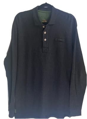 Vintage Orvis Men's 100% Cotton 3 Button Sweater Size M Fly-Fishing Tag - Thumbnail 2