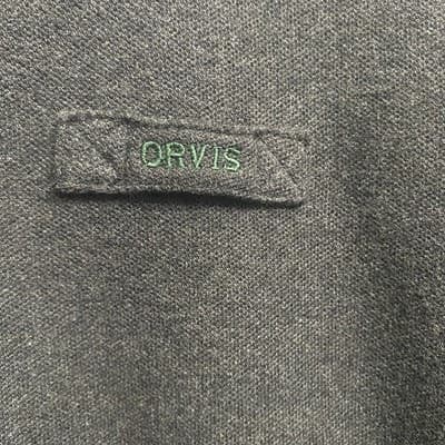 Vintage Orvis Men's 100% Cotton 3 Button Sweater Size M Fly-Fishing Tag - Thumbnail 4