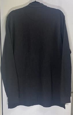 Vintage Orvis Men's 100% Cotton 3 Button Sweater Size M Fly-Fishing Tag - Thumbnail 6
