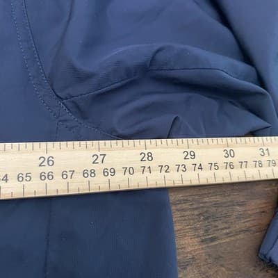 Nike Golf Pullover Windbreaker Mens Navy V-Neck Lightweight Jacket XL Nike Logo - Thumbnail 2