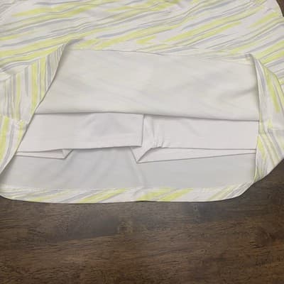 Pebble Beach Dry-Luxe Performance Tennis Golf Skort Sz Lg Classic Athletic - Thumbnail 4