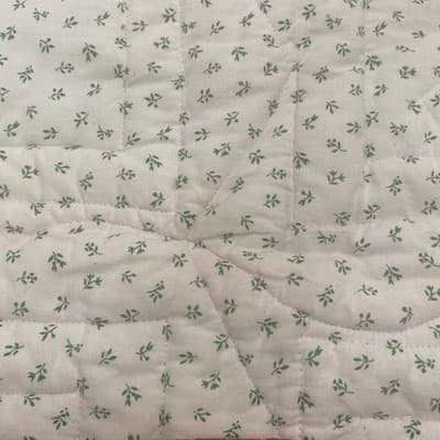 Christmas Lap Quilt Santa 32x35 - Thumbnail 6
